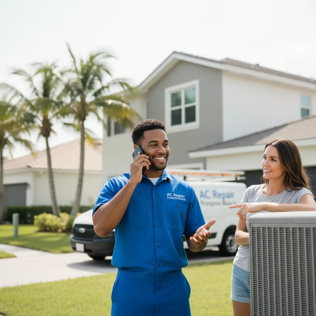 AC Repair Pompano Beach customer support in Lopez Island
